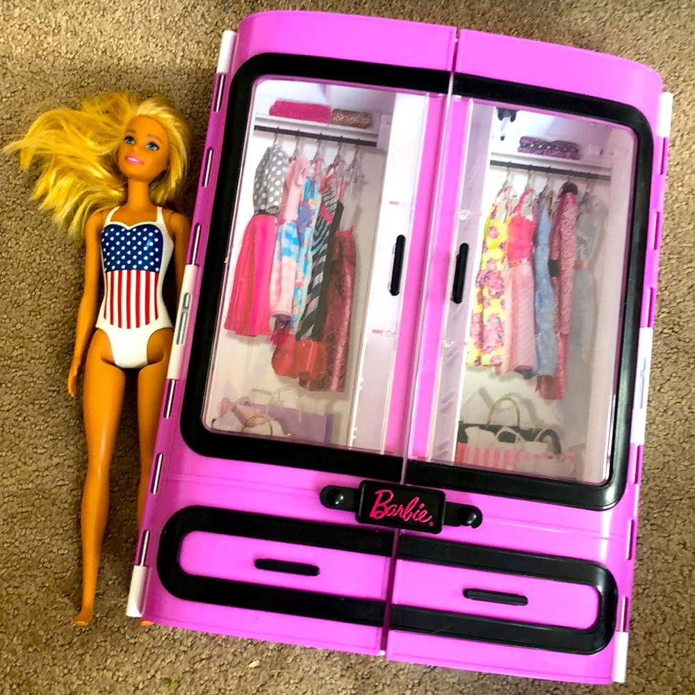 COPY - Barbie closet and a doll